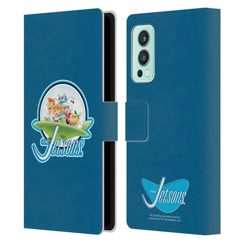 The Jetsons Graphics Logo Leather Book Wallet Case Cover For OnePlus Nord 2 5G