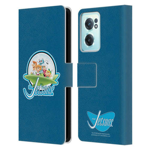 The Jetsons Graphics Logo Leather Book Wallet Case Cover For OnePlus Nord CE 2 5G