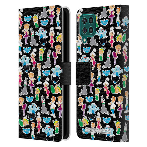 The Jetsons Graphics Pattern Leather Book Wallet Case Cover For Samsung Galaxy F62 (2021)