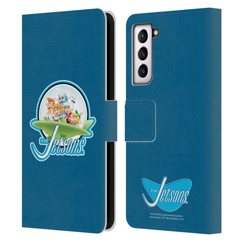 The Jetsons Graphics Logo Leather Book Wallet Case Cover For Samsung Galaxy S21 5G