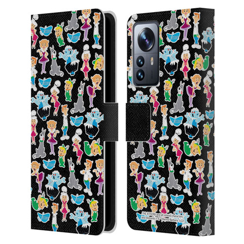 The Jetsons Graphics Pattern Leather Book Wallet Case Cover For Xiaomi 12 Pro
