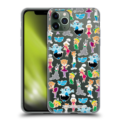 The Jetsons Graphics Pattern Soft Gel Case for Apple iPhone 11 Pro Max