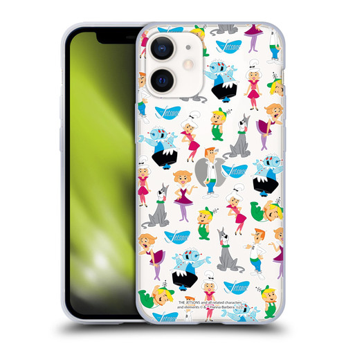 The Jetsons Graphics Pattern Soft Gel Case for Apple iPhone 12 Mini
