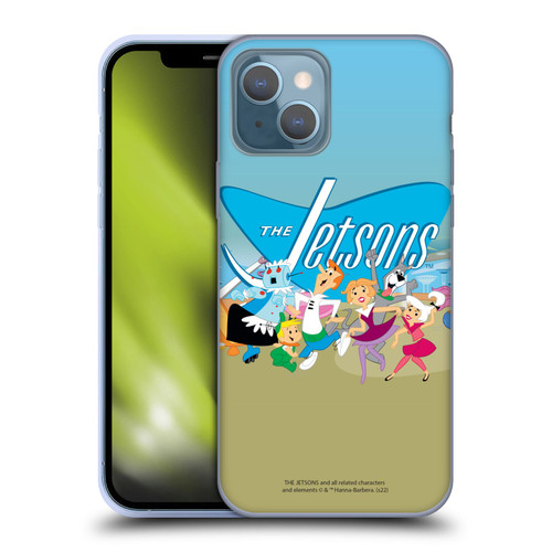 The Jetsons Graphics Group Soft Gel Case for Apple iPhone 13