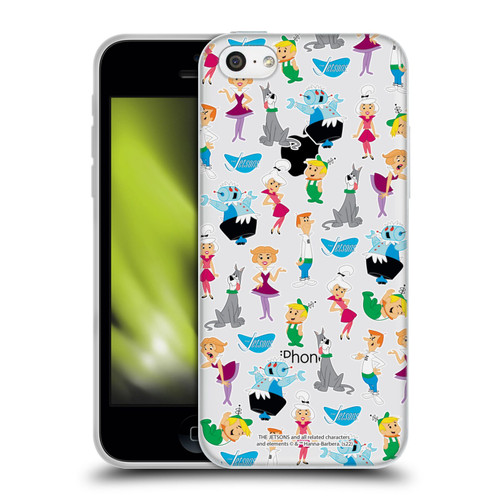 The Jetsons Graphics Pattern Soft Gel Case for Apple iPhone 5c
