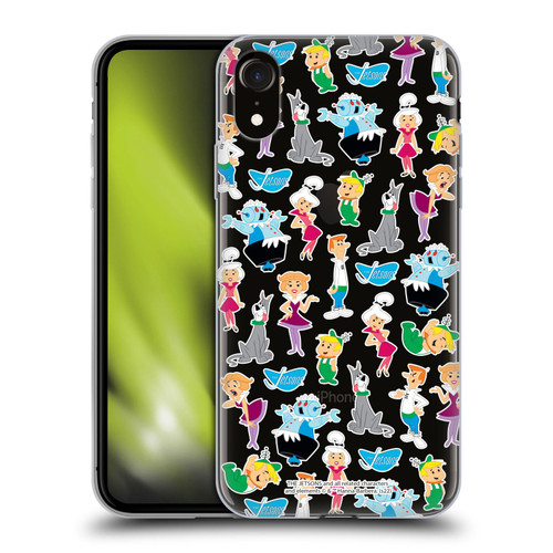 The Jetsons Graphics Pattern Soft Gel Case for Apple iPhone XR