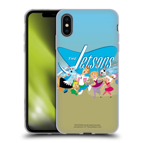 The Jetsons Graphics Group Soft Gel Case for Apple iPhone XS Max