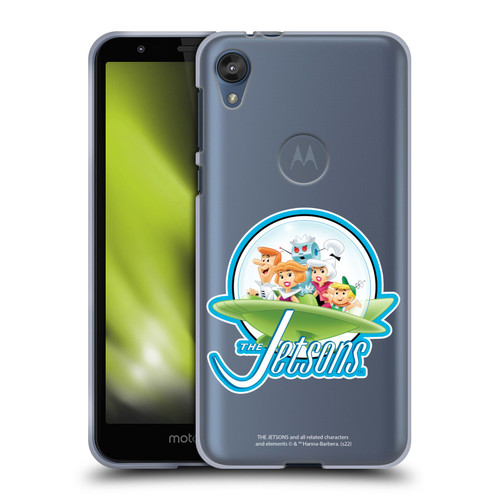 The Jetsons Graphics Logo Soft Gel Case for Motorola Moto E6