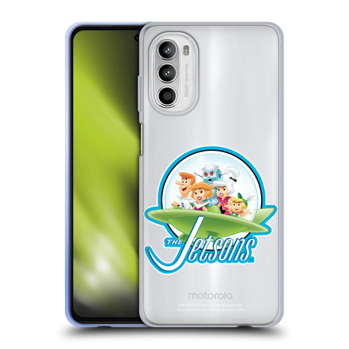 The Jetsons Graphics Logo Soft Gel Case for Motorola Moto G52