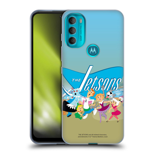The Jetsons Graphics Group Soft Gel Case for Motorola Moto G71 5G