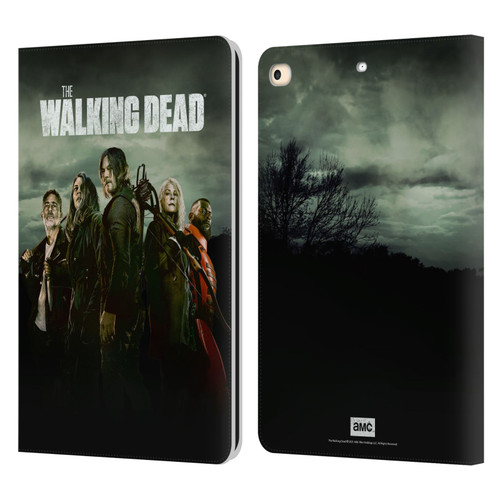 AMC The Walking Dead Season 11 Key Art Poster Leather Book Wallet Case Cover For Apple iPad 9.7 2017 / iPad 9.7 2018