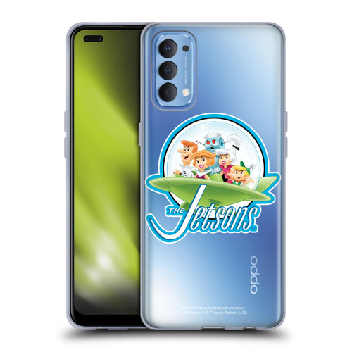 The Jetsons Graphics Logo Soft Gel Case for OPPO Reno 4 5G