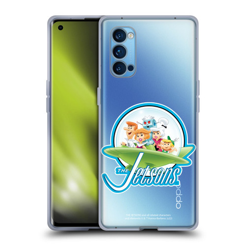 The Jetsons Graphics Logo Soft Gel Case for OPPO Reno 4 Pro 5G