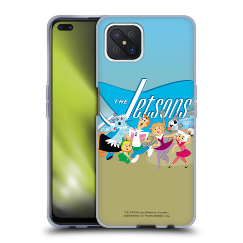 The Jetsons Graphics Group Soft Gel Case for OPPO Reno4 Z 5G