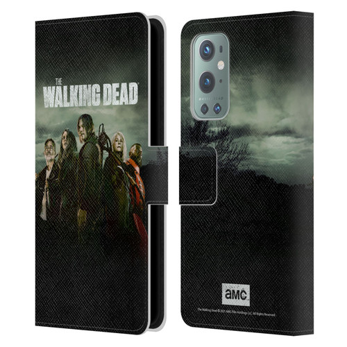 AMC The Walking Dead Season 11 Key Art Poster Leather Book Wallet Case Cover For OnePlus 9