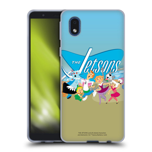 The Jetsons Graphics Group Soft Gel Case for Samsung Galaxy A01 Core (2020)