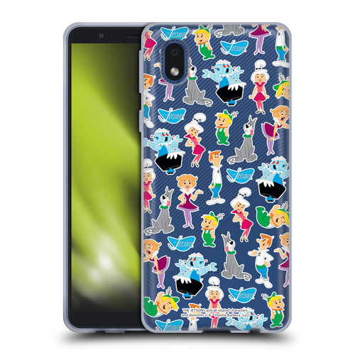 The Jetsons Graphics Pattern Soft Gel Case for Samsung Galaxy A01 Core (2020)