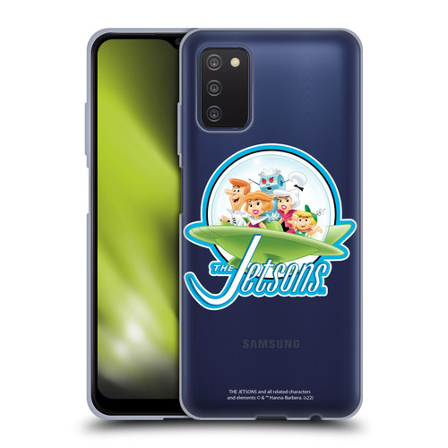 The Jetsons Graphics Logo Soft Gel Case for Samsung Galaxy A03s (2021)