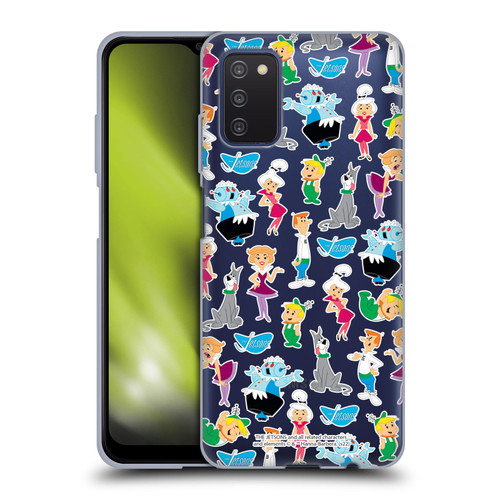 The Jetsons Graphics Pattern Soft Gel Case for Samsung Galaxy A03s (2021)