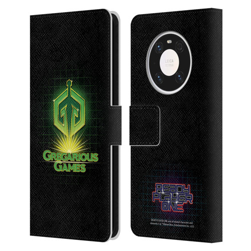 Ready Player One Graphics Logo Leather Book Wallet Case Cover For Huawei Mate 40 Pro 5G