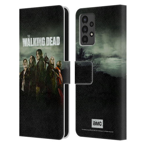 AMC The Walking Dead Season 11 Key Art Poster Leather Book Wallet Case Cover For Samsung Galaxy A13 (2022)