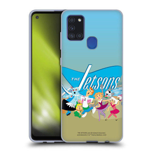 The Jetsons Graphics Group Soft Gel Case for Samsung Galaxy A21s (2020)