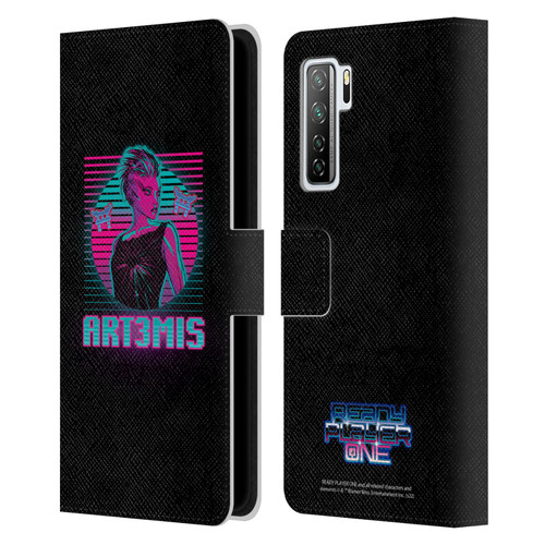 Ready Player One Graphics Character Art Leather Book Wallet Case Cover For Huawei Nova 7 SE/P40 Lite 5G