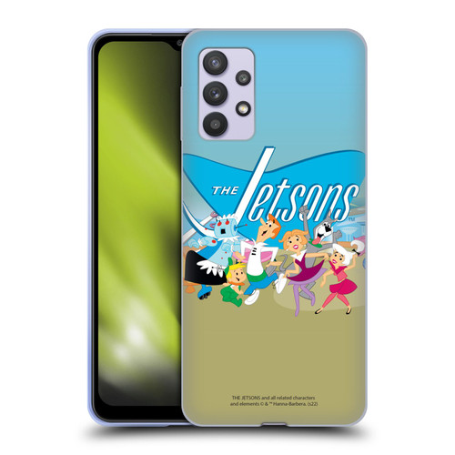 The Jetsons Graphics Group Soft Gel Case for Samsung Galaxy A32 5G / M32 5G (2021)