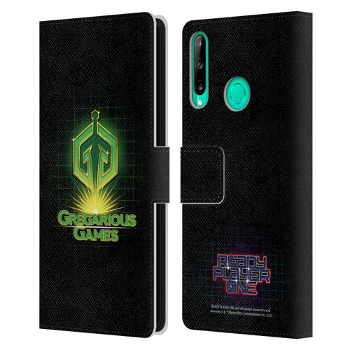 Ready Player One Graphics Logo Leather Book Wallet Case Cover For Huawei P40 lite E