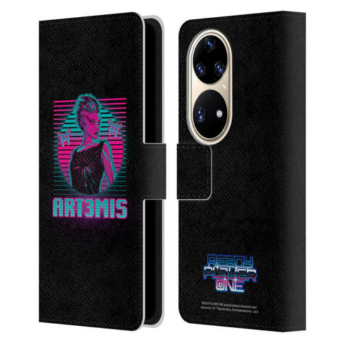 Ready Player One Graphics Character Art Leather Book Wallet Case Cover For Huawei P50 Pro