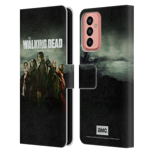 AMC The Walking Dead Season 11 Key Art Poster Leather Book Wallet Case Cover For Samsung Galaxy M13 (2022)