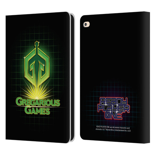 Ready Player One Graphics Logo Leather Book Wallet Case Cover For Apple iPad Air 2 (2014)