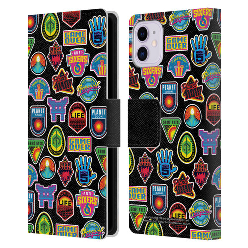 Ready Player One Graphics Collage Leather Book Wallet Case Cover For Apple iPhone 11