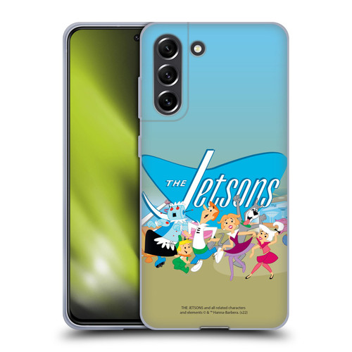 The Jetsons Graphics Group Soft Gel Case for Samsung Galaxy S21 FE 5G