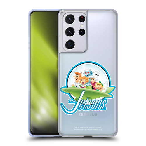 The Jetsons Graphics Logo Soft Gel Case for Samsung Galaxy S21 Ultra 5G