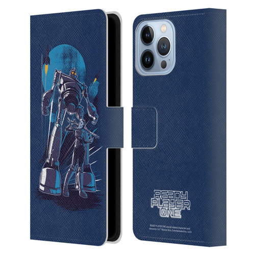 Ready Player One Graphics Iron Giant Leather Book Wallet Case Cover For Apple iPhone 13 Pro Max
