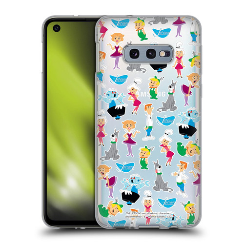 The Jetsons Graphics Pattern Soft Gel Case for Samsung Galaxy S10e