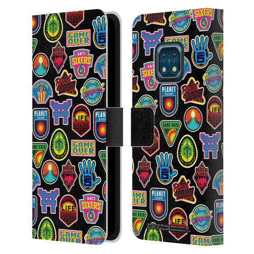 Ready Player One Graphics Collage Leather Book Wallet Case Cover For Nokia XR20