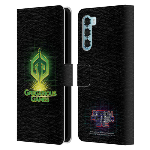 Ready Player One Graphics Logo Leather Book Wallet Case Cover For Motorola Edge S30 / Moto G200 5G