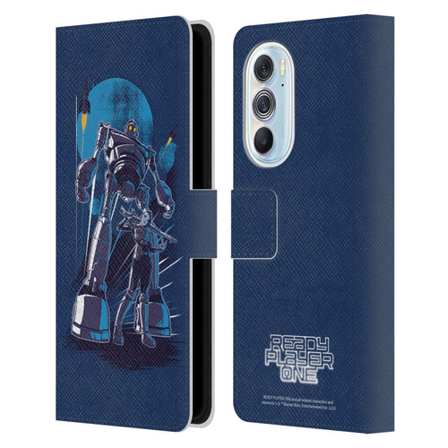 Ready Player One Graphics Iron Giant Leather Book Wallet Case Cover For Motorola Edge X30