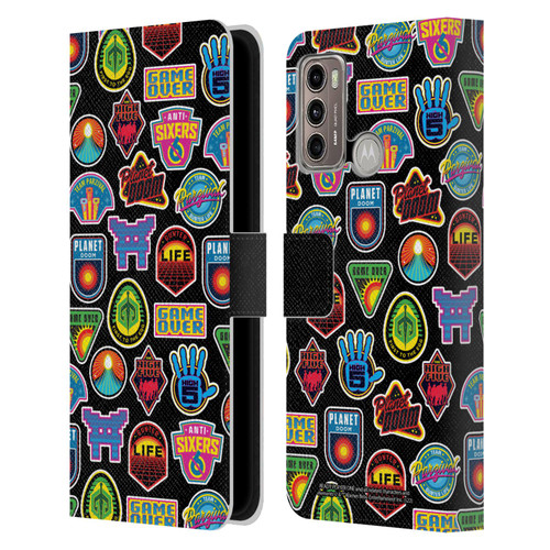 Ready Player One Graphics Collage Leather Book Wallet Case Cover For Motorola Moto G60 / Moto G40 Fusion