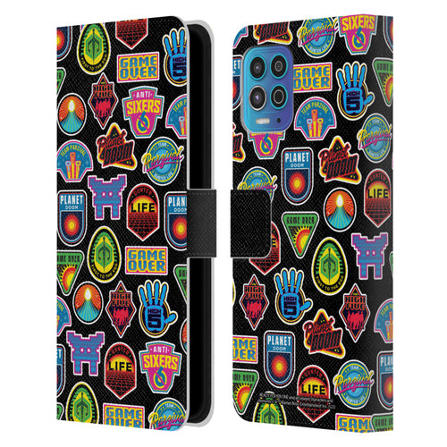 Ready Player One Graphics Collage Leather Book Wallet Case Cover For Motorola Moto G100