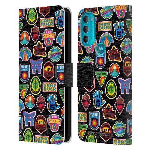 Ready Player One Graphics Collage Leather Book Wallet Case Cover For Motorola Moto G71 5G
