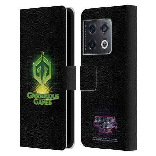 Ready Player One Graphics Logo Leather Book Wallet Case Cover For OnePlus 10 Pro