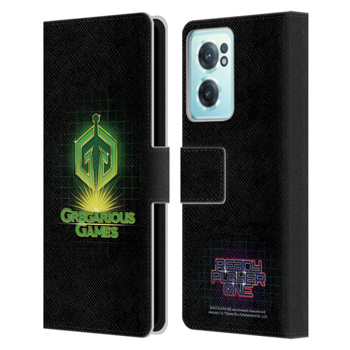 Ready Player One Graphics Logo Leather Book Wallet Case Cover For OnePlus Nord CE 2 5G