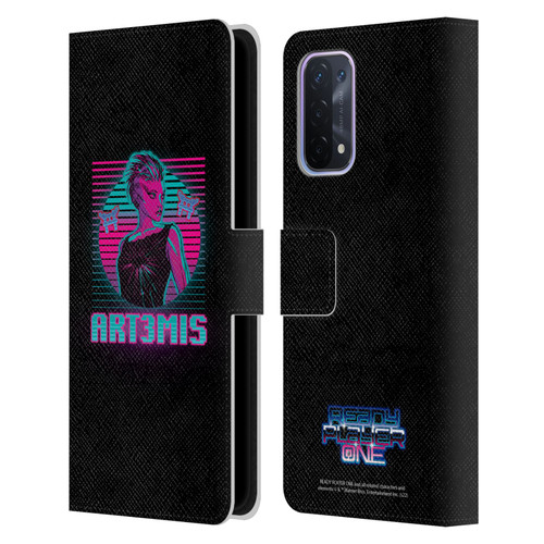 Ready Player One Graphics Character Art Leather Book Wallet Case Cover For OPPO A54 5G
