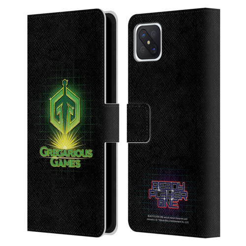 Ready Player One Graphics Logo Leather Book Wallet Case Cover For OPPO Reno4 Z 5G
