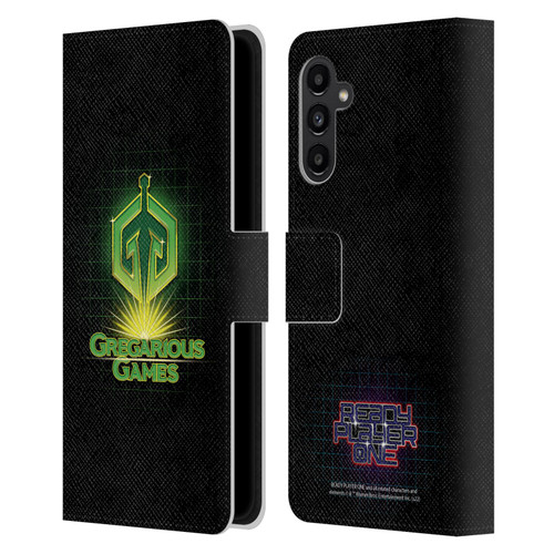 Ready Player One Graphics Logo Leather Book Wallet Case Cover For Samsung Galaxy A13 5G (2021)