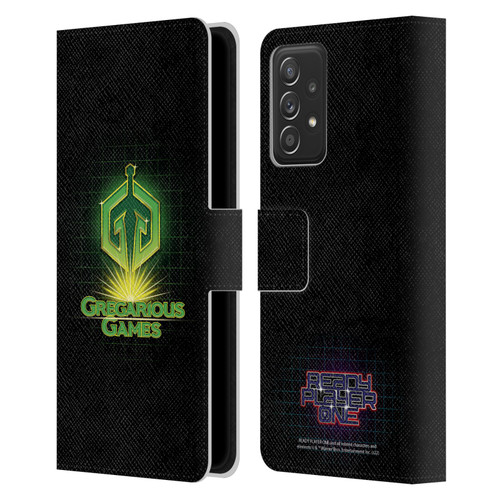 Ready Player One Graphics Logo Leather Book Wallet Case Cover For Samsung Galaxy A53 5G (2022)