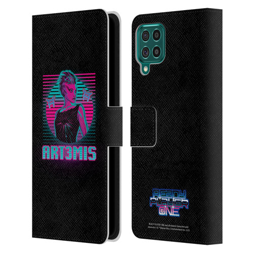 Ready Player One Graphics Character Art Leather Book Wallet Case Cover For Samsung Galaxy F62 (2021)